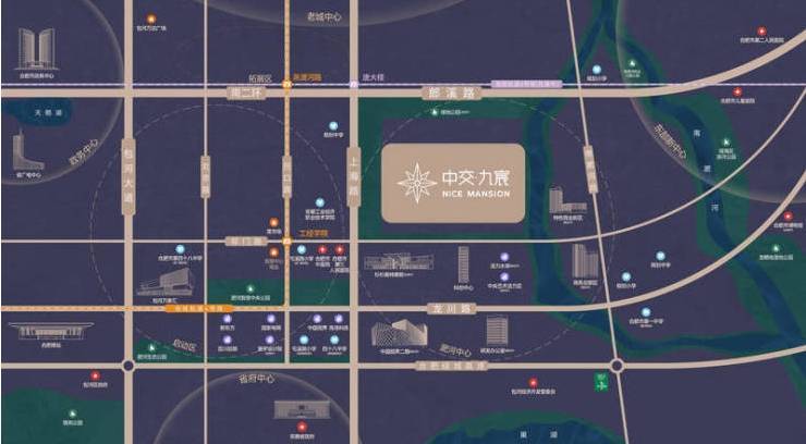 位置售楼部在哪中交九宸售楼部(图2)